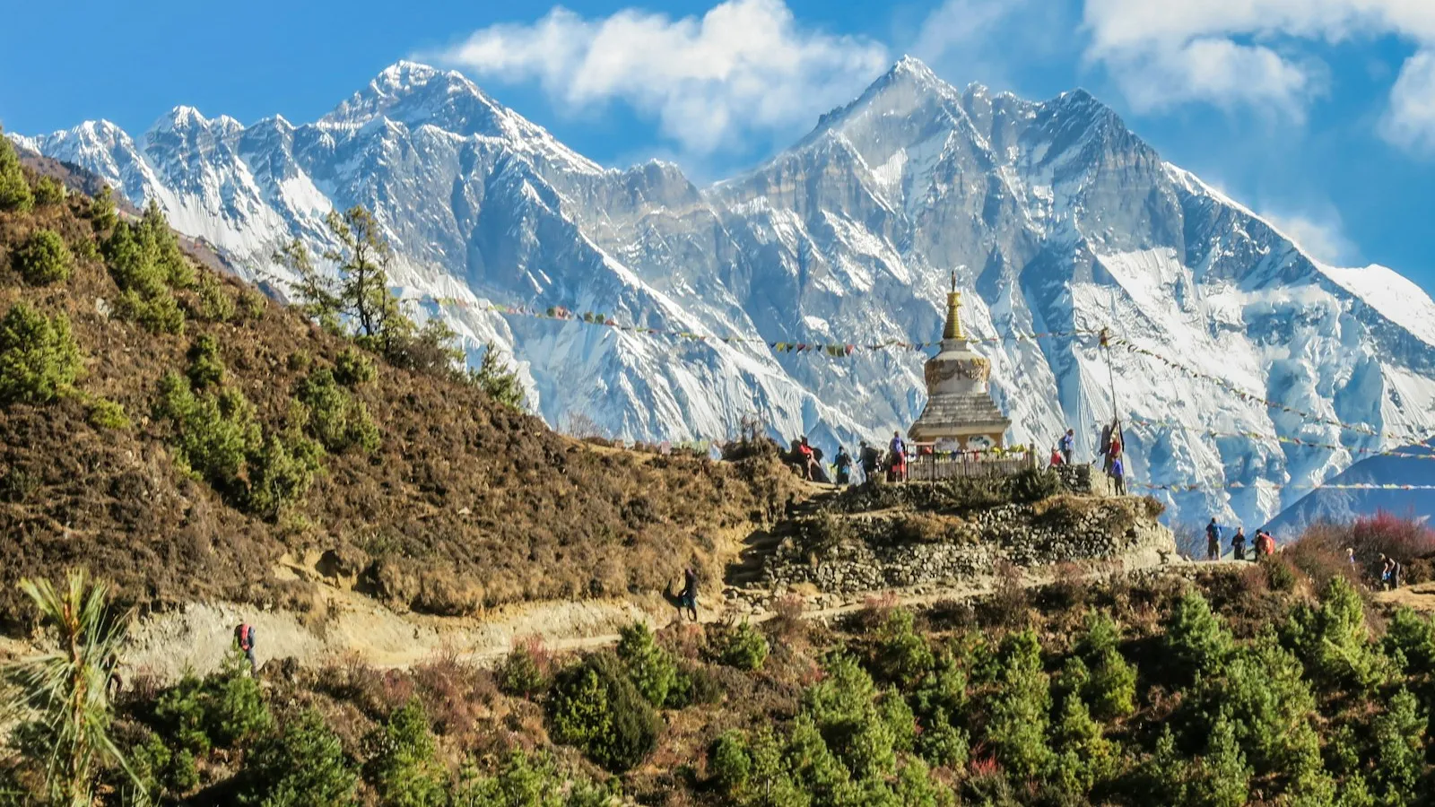 Majestic high Karakoram peaks under dramatic mountain light